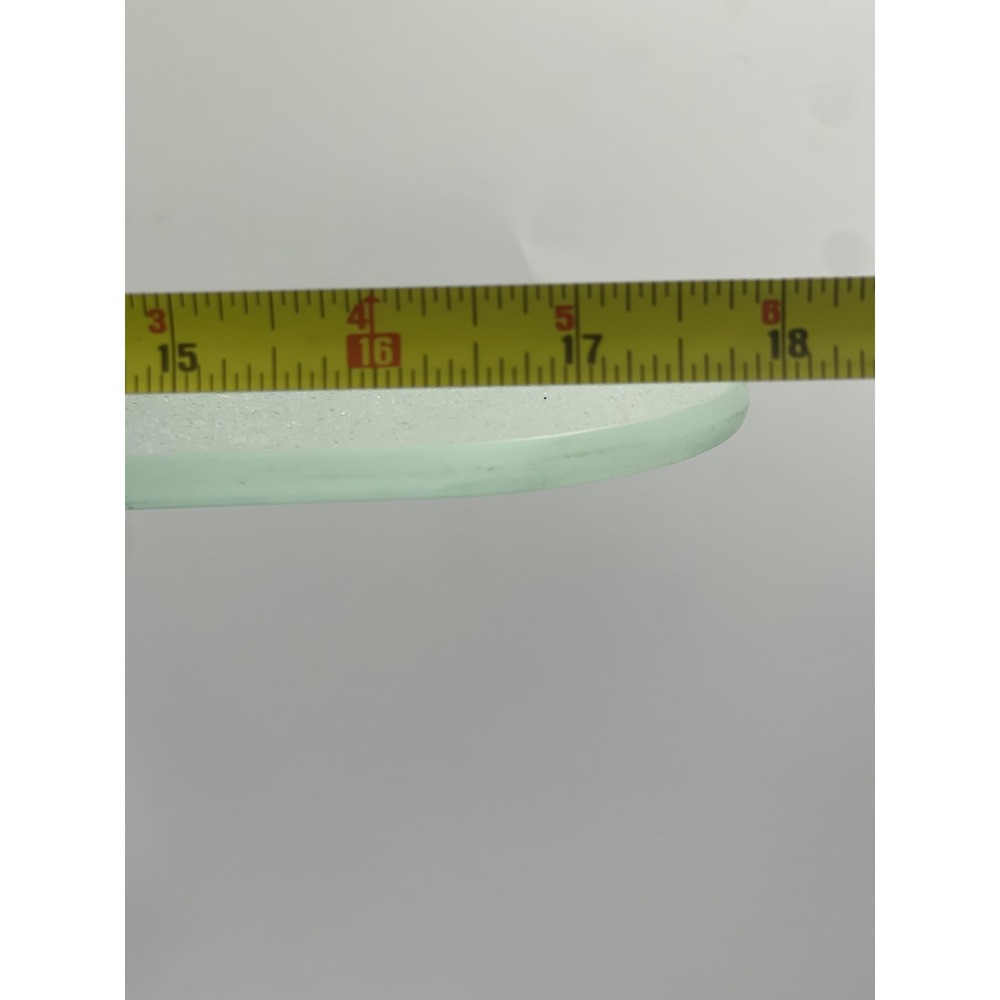 Vintage Art Neo Deco Modernist Table Lamp Frosted Glass Aluminum Post UL E127520 - Picture 8 of 8